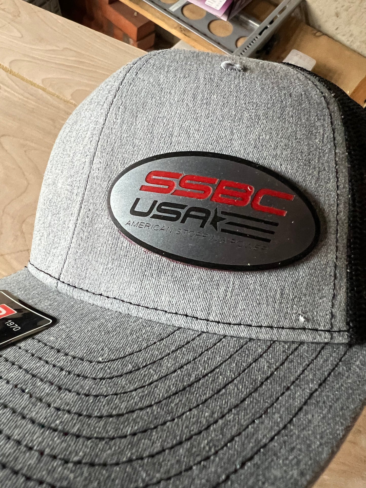 Trucker Mesh Back Cap W/ Custom Patch (Acrylic)