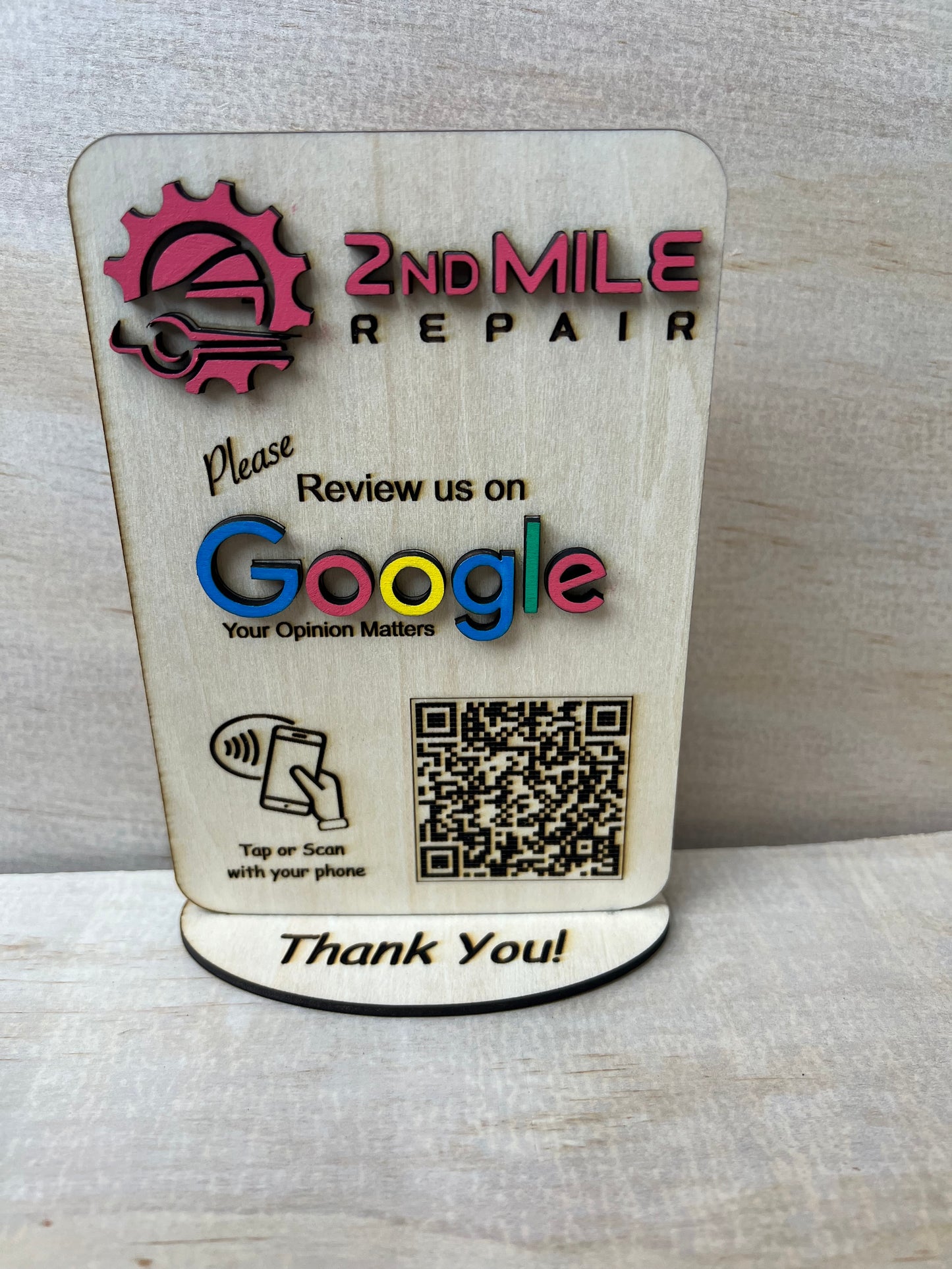 Google Review Sign (2 Sizes)