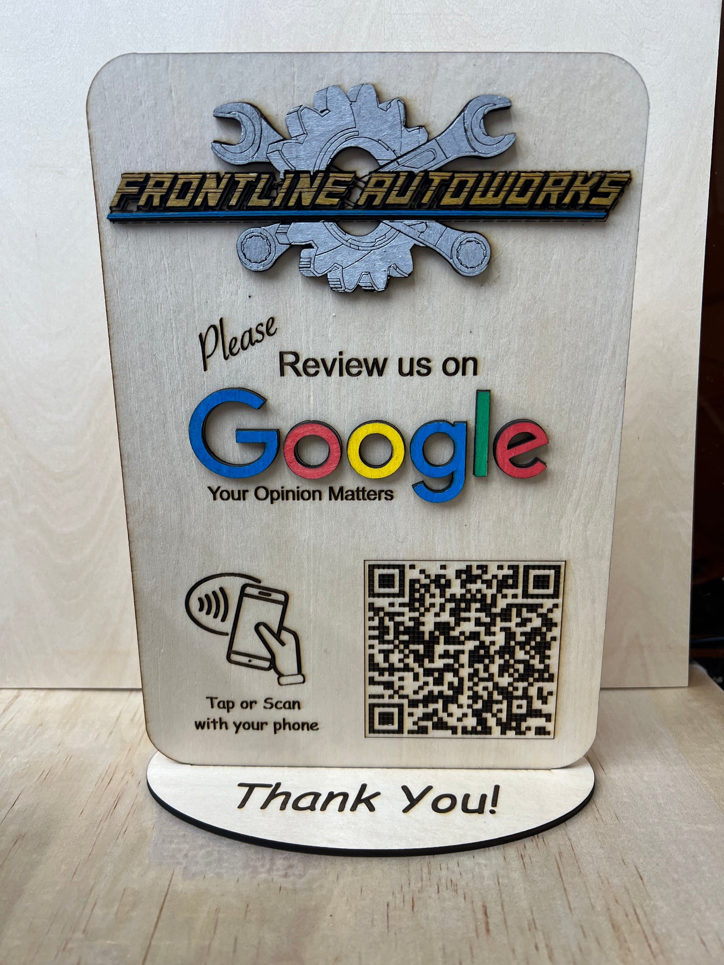 Google Review Sign (2 Sizes)