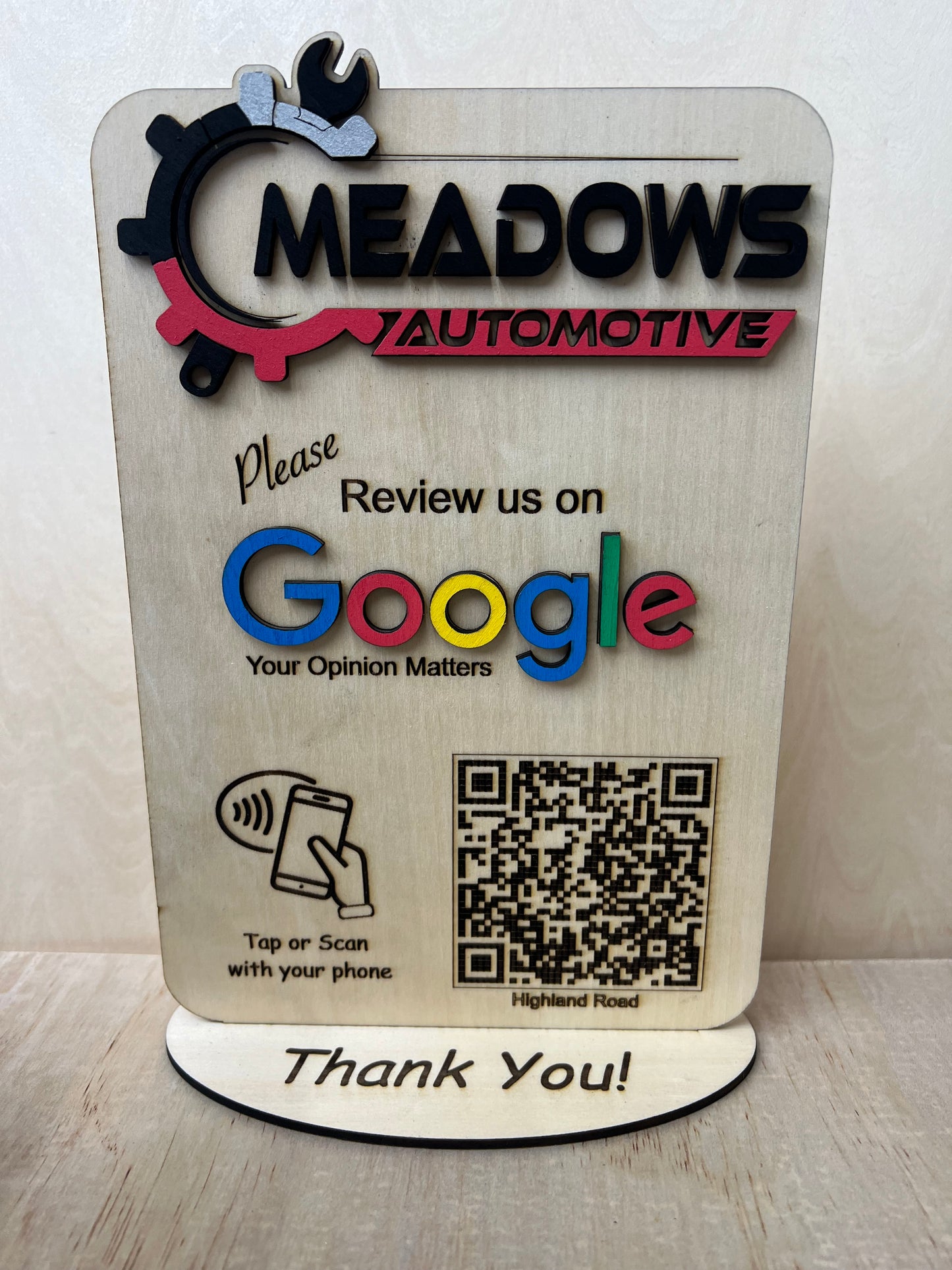 Google Review Sign (2 Sizes)